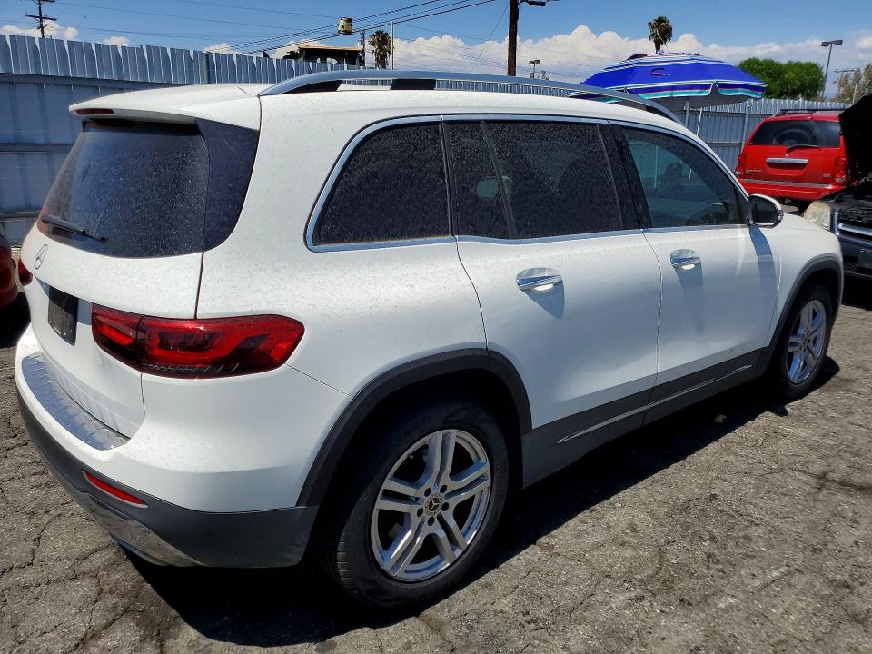 2021 Mercedes-benz Glb-class VIN W1N4M4GB9MW152701 COPART salvage auction — MECHANICAL, CA - DIS/DLR/EXP ONLY CLEAN TITLE (P), sold $10,100 on 2026-07-29 (photo 3)