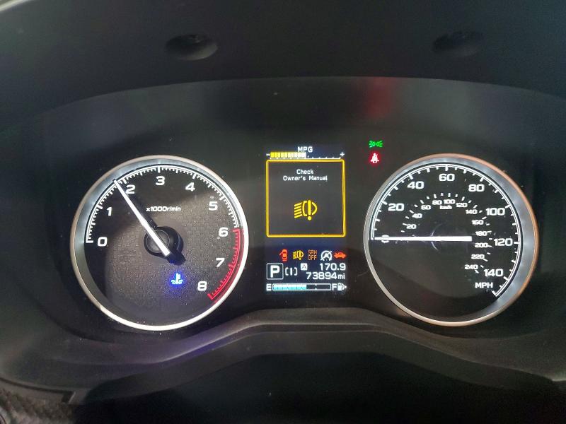2021 Subaru Forester VIN JF2SKAFC2MH513897 COPART salvage auction — FRONT END, Ny - Mv-907A Salvage Certificate, sold $6,100 on 2026-07-27 (photo 9)