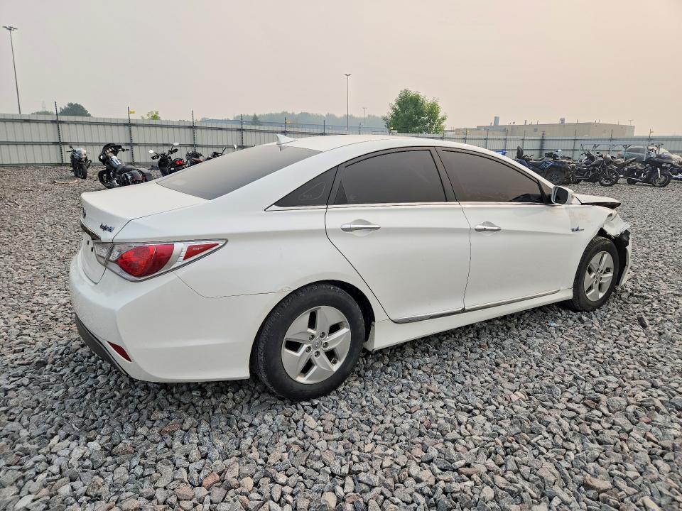 2012 Hyundai Sonata VIN KMHEC4A49CA024541 COPART salvage auction — FRONT END, Wi - Junked Vehicle Bill Of Sale, sold $475 on 2026-07-27 (photo 3)