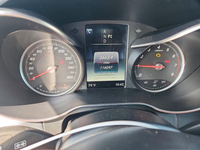 2017 Mercedes-benz Glc VIN WDC0G4KBXHF203708 COPART salvage auction — FRONT END, Ny - Mv-907A Salvage Certificate, sold $5,400 on 2026-08-03 (photo 9)