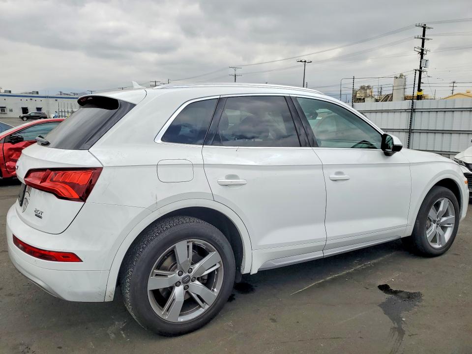 2018 Audi Q5 VIN WA1BNAFY5J2083289 COPART salvage auction — FRONT END, Ca - Salvage Certificate, sold $6,400 on 2026-07-13 (photo 3)
