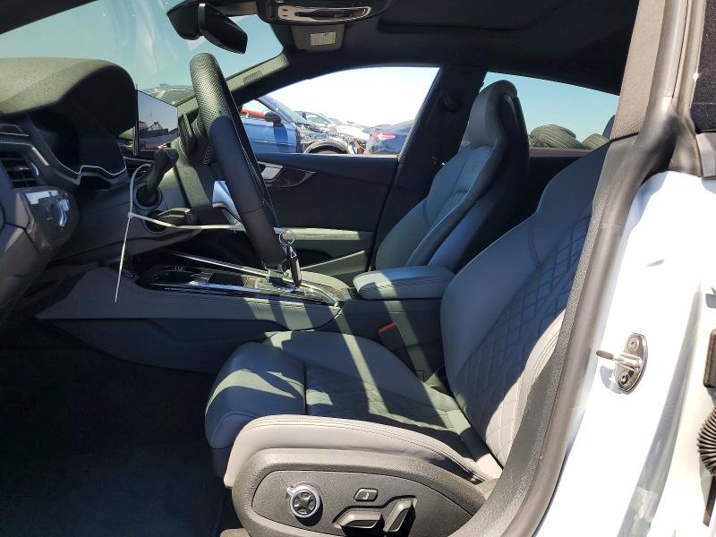 2024 Audi S5 VIN WAUB4CF58RA097941 COPART salvage auction — FRONT END, Ca - Salvage Certificate, sold $11,000 on 2026-08-17 (photo 7)