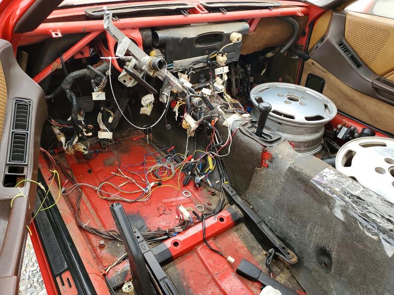 1981 Porsche 928 VIN WP0JA0928BS820789 COPART salvage auction — STRIPPED, Wa - Vehicle Cert Of Ownership-Titl, sold $250 on 2026-07-21 (photo 8)