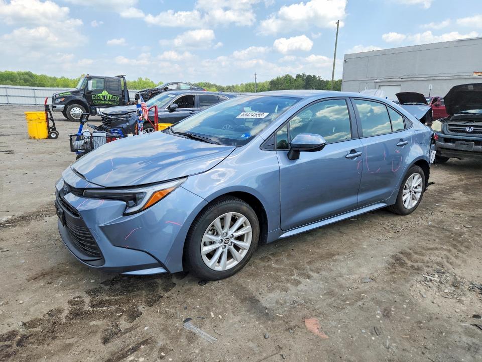 2024 Toyota Corolla VIN JTDBCMFE5R3067683 COPART salvage auction — REAR END, Va - Cert Of Title - Salvage, sold $6,100 on 2026-07-29 (photo 1)