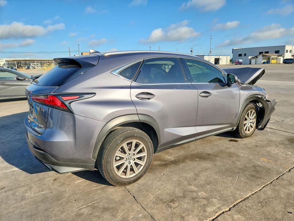 2020 Lexus Nx VIN JTJDARBZ8L5010990 COPART salvage auction — FRONT END, Tx - Salvage Vehicle Title, sold $3,050 on 2026-07-13 (photo 3)