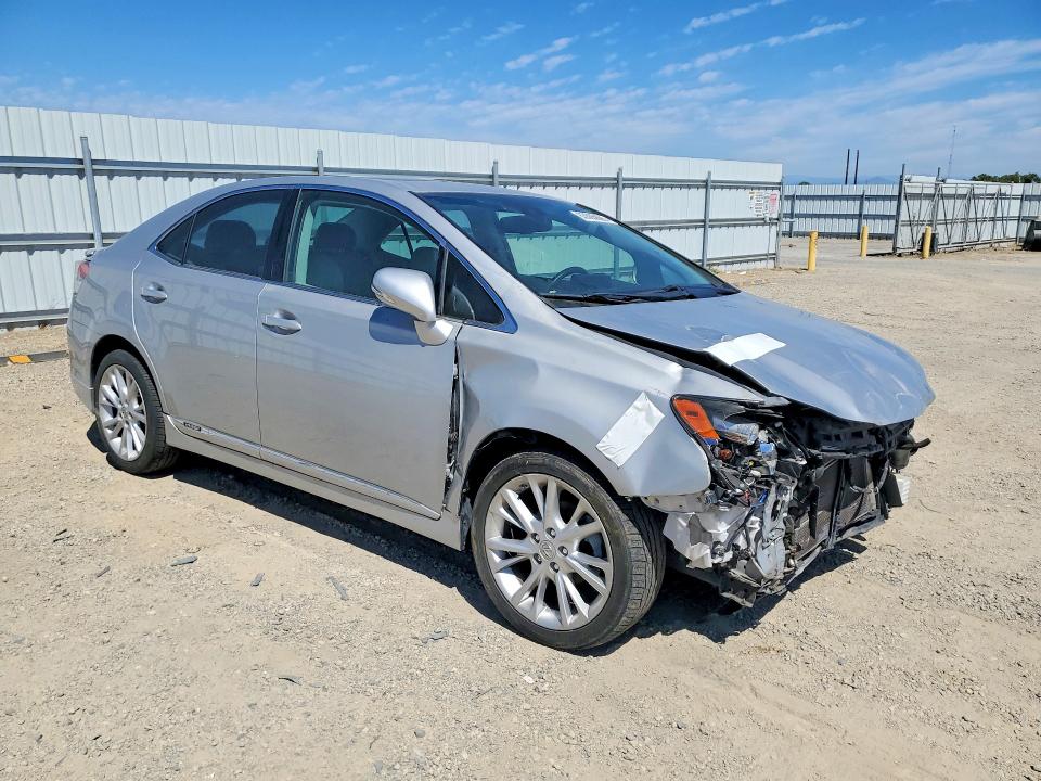 2011 Lexus Hs 250h VIN JTHBB1BA9B2047578 COPART salvage auction — FRONT END, Ca - Lien Papers-Salvage Or Ac, sold $675 on 2026-07-31 (photo 4)
