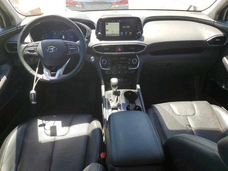 2020 Hyundai Santa fe VIN 5NMS53AA4LH225870 COPART salvage auction — SIDE, Salvage Title, sold $7,100 on 2026-08-21 (photo 8)