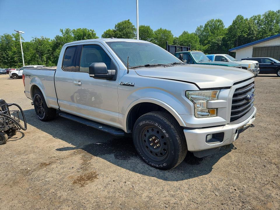 2016 Ford F-150 VIN 1FTFX1EF5GFC04289 COPART salvage auction — FRONT END, Wv - Certificate Of Title, sold $825 on 2026-08-27 (photo 4)