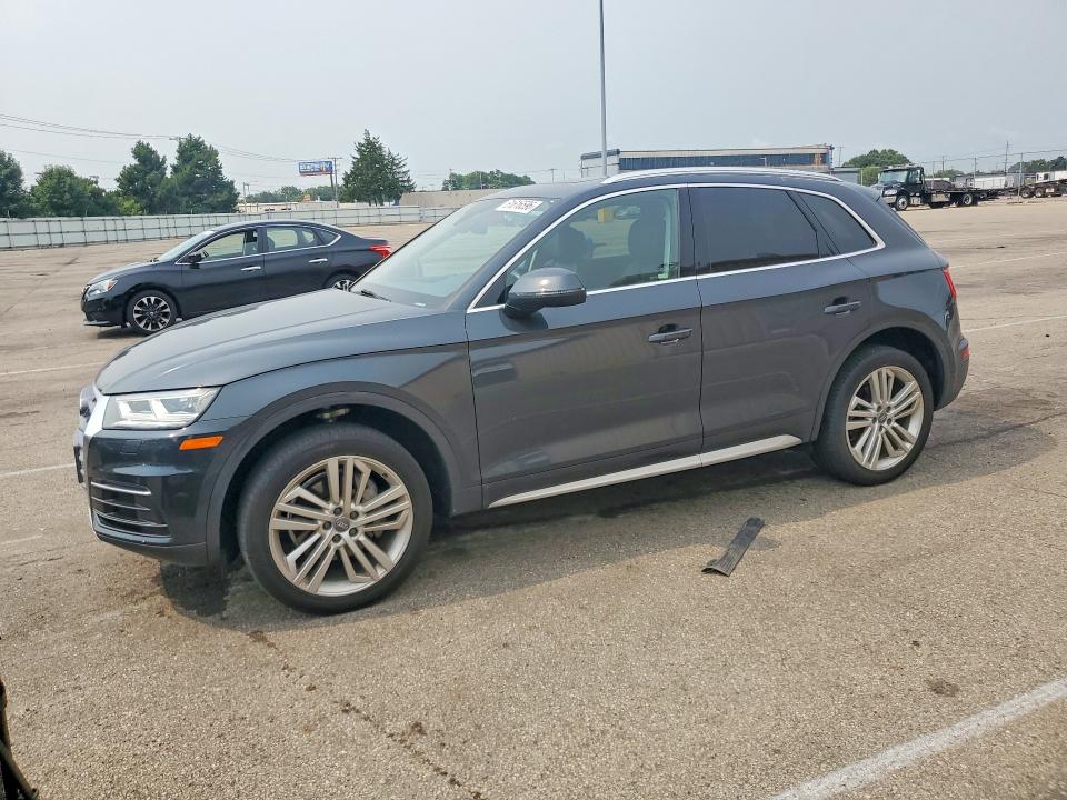 2018 Audi Q5 VIN WA1BNAFY0J2072281 — COPART salvage auction photo