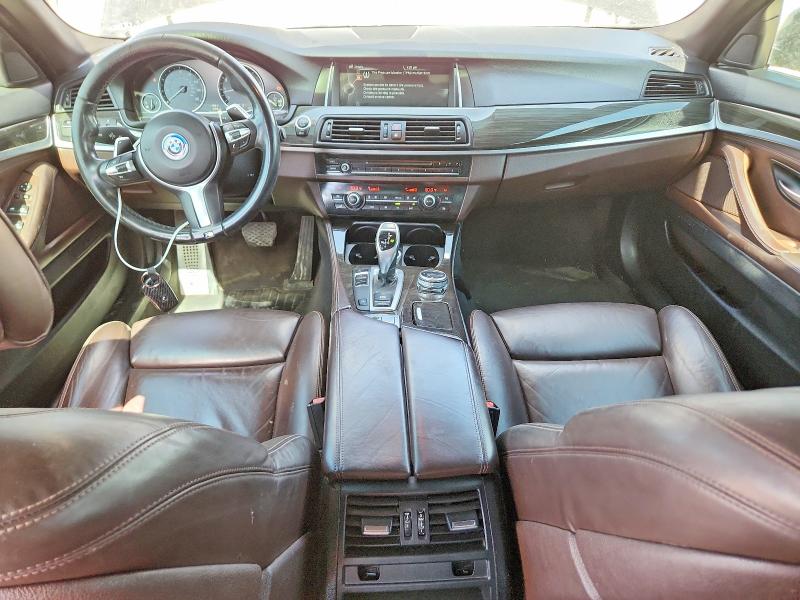 2014 BMW 5er VIN WBAKN9C55ED000983 COPART salvage auction — REAR END, Tx - Salvage Vehicle Title, sold $3,500 on 2026-07-29 (photo 8)