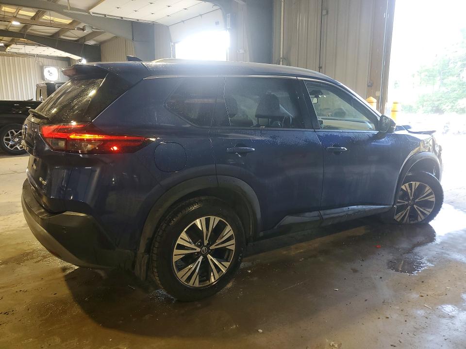 2021 Nissan Rogue VIN JN8AT3BB4MW222138 COPART salvage auction — FRONT END, PA - CERTIFICATE OF SALVAGE, sold $4,600 on 2026-07-22 (photo 3)