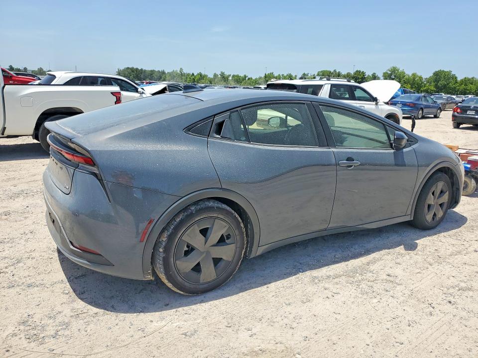 2023 Toyota Prius VIN JTDACAAUXP3009123 COPART salvage auction — WATER/FLOOD, Tx - Salvage Title-Flood Damage, sold $9,400 on 2026-08-18 (photo 3)