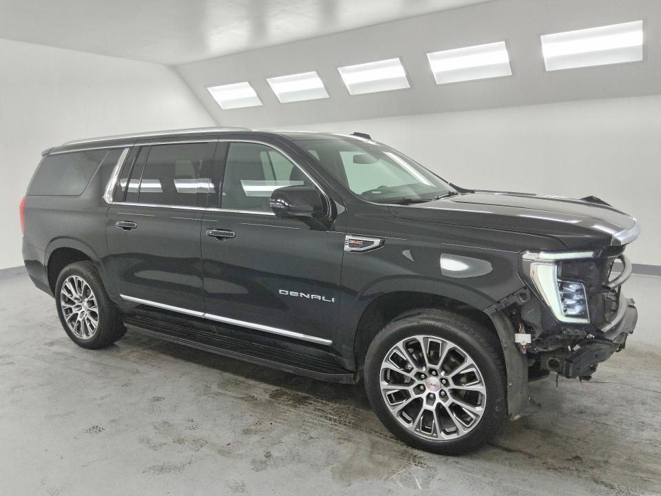 2025 Gmc Yukon xl VIN 1GKS2JRL5SR220212 COPART salvage auction — FRONT END, MI - CERTIFICATE OF TITLE, sold $33,000 on 2026-07-08 (photo 4)