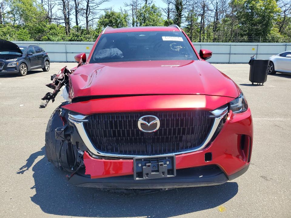 2025 Mazda Cx-90 VIN JM3KKBHA2S1248847 COPART salvage auction — FRONT END, Ny - Mv-907A Salvage Certificate, sold $8,700 on 2026-08-21 (photo 5)