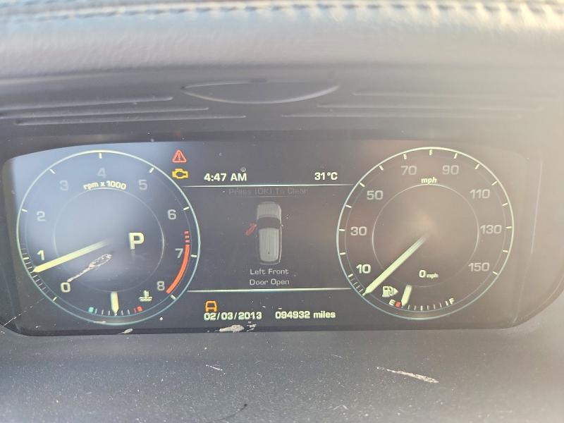 2016 Land rover RANGE ROVER VIN SALGR2PF9GA309439 COPART salvage auction — SIDE, Tx - Salvage Vehicle Title, sold $1,300 on 2026-07-27 (photo 9)
