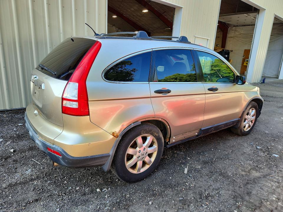 2007 Honda Cr-v VIN JHLRE485X7C068835 COPART salvage auction — FRONT END, Vt - Certificate Of Title, sold $875 on 2026-07-27 (photo 3)