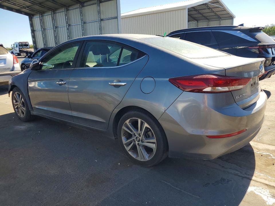 2017 Hyundai Elantra VIN KMHD84LF1HU148384 COPART salvage auction — MECHANICAL, Salvage Title, sold $1,050 on 2026-07-23 (photo 2)