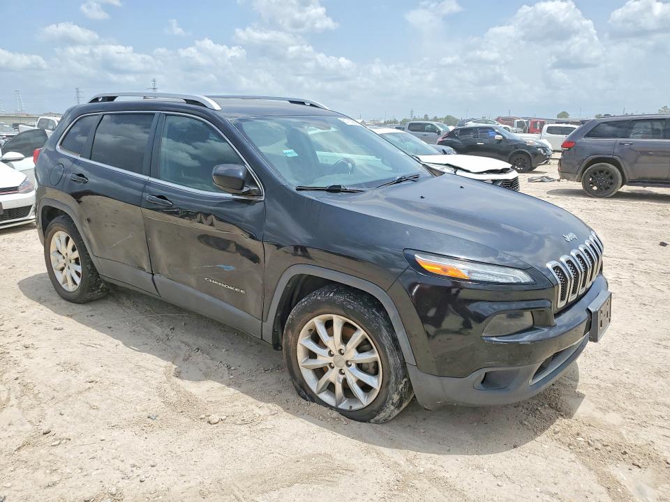 2017 Jeep Cherokee VIN 1C4PJLDBXHW521812 COPART salvage auction — SIDE, Tx - Certificate Of Title, sold $725 on 2026-07-28 (photo 4)