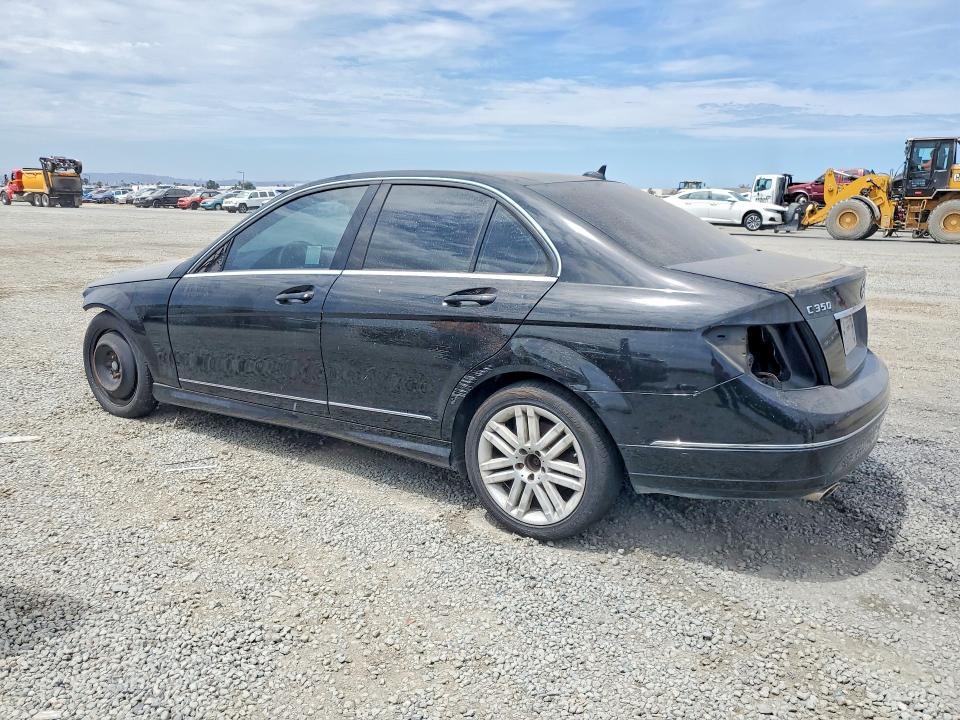 2009 Mercedes-benz C class VIN WDDGF56X99R052739 COPART salvage auction — FRONT END, Ca - Cert Of Title-Salvaged, sold $125 on 2026-07-28 (photo 2)