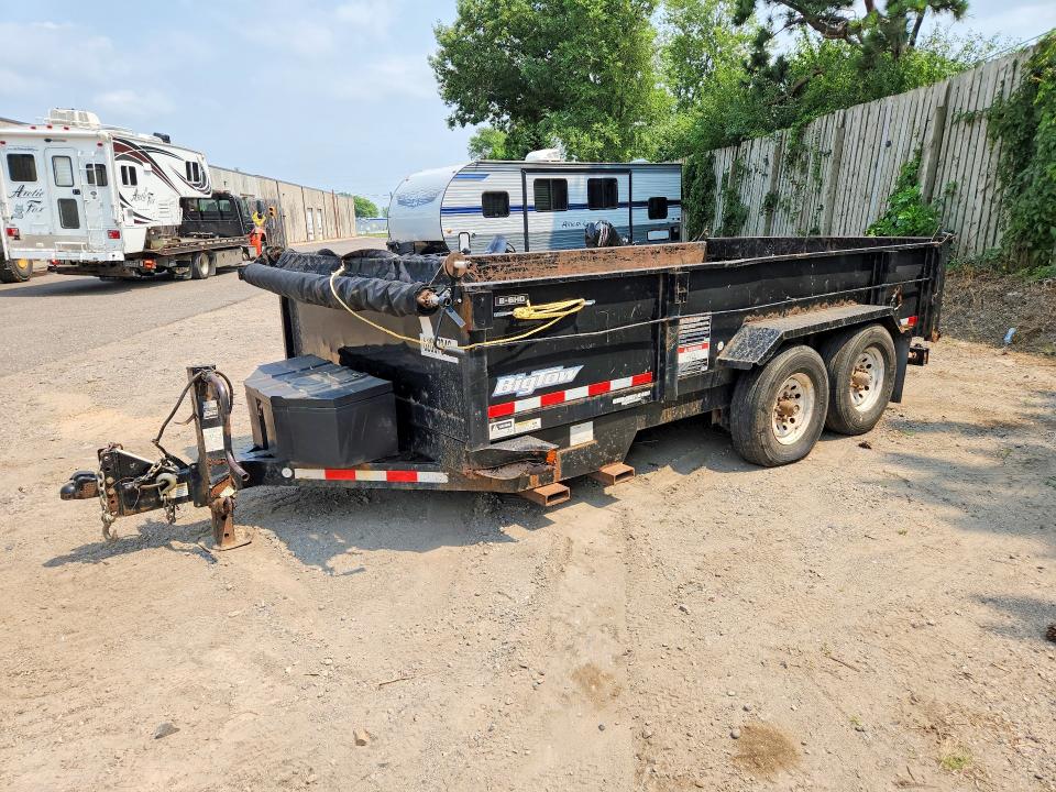 2015 Big tex . VIN 4KNUT1427FL160336 COPART salvage auction — FRONT END, MN - CERT OF TITLE-PRIOR SALVAGE, sold $2,050 on 2026-09-17 (photo 1)