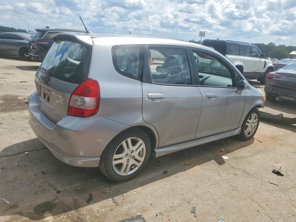 2008 Honda Fit VIN JHMGD38638S033537 COPART salvage auction — FRONT END, GA - CERT OF TITLE-SALVAGE (P), sold $375 on 2026-07-28 (photo 3)