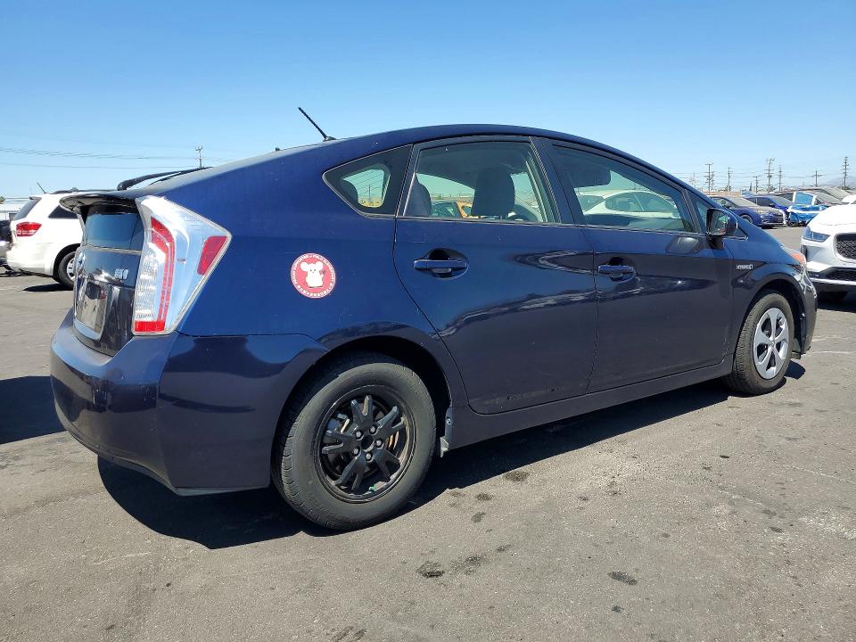 2015 Toyota Prius VIN JTDKN3DU2F0484724 COPART salvage auction — FRONT END, Ca - Salvage Certificate, sold $2,900 on 2026-07-15 (photo 3)