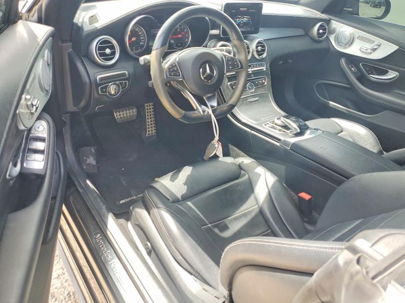 2018 Mercedes-benz C-klasse VIN WDDWK4JB6JF649415 COPART salvage auction — FRONT END, Tx - Salvage Vehicle Title, sold $5,900 on 2026-08-14 (photo 8)