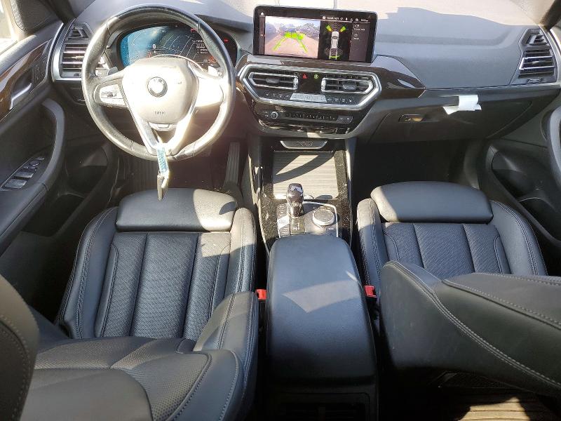 2022 BMW X3 VIN 5UX53DP03N9L40979 COPART salvage auction — FRONT END, Md - Cert Of Salvage > 75% Damage, sold $1,800 on 2026-07-27 (photo 8)