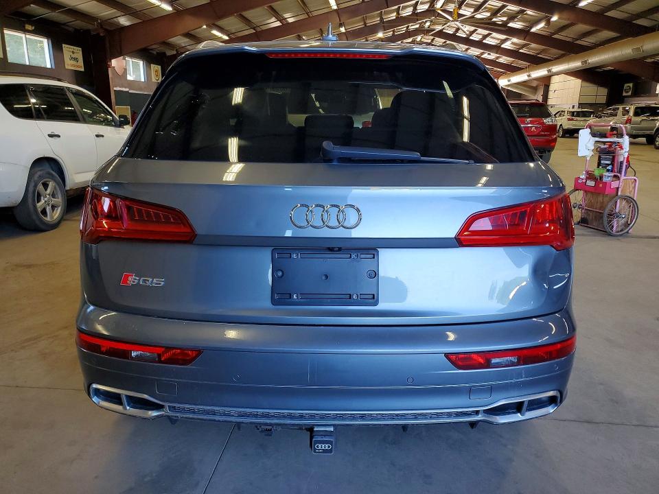 2018 Audi Sq5 VIN WA1A4AFY6J2048288 COPART salvage auction — MINOR DENT/SCRATCHES, Nh - Certificate Of Title (P), sold $9,400 on 2026-07-30 (photo 6)