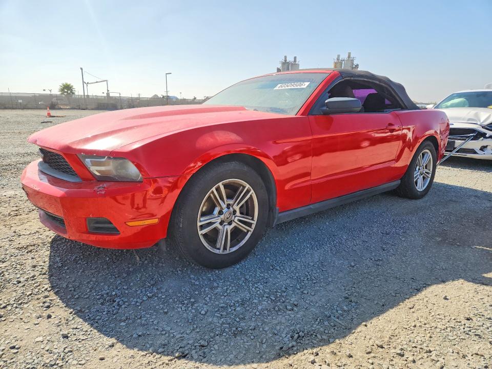 2012 Ford Mustang VIN 1ZVBP8EM7C5207617 COPART salvage auction — FRONT END, Ca - Dis/Dlr/Exp Only Clean Title, sold $300 on 2026-07-24 (photo 1)