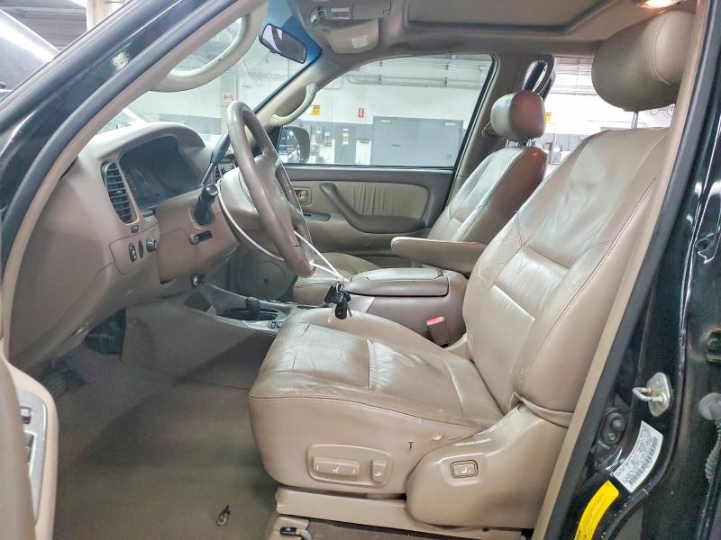 2001 Toyota Sequoia VIN 5TDBT48A71S013458 COPART salvage auction — SIDE, IL - CERTIFICATE OF TITLE, sold $575 on 2026-07-20 (photo 7)