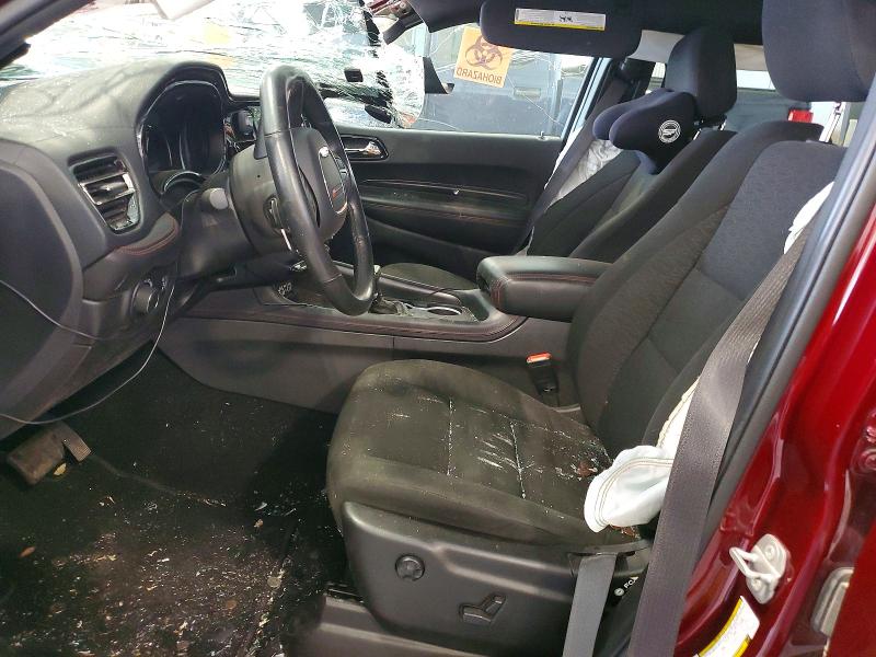 2023 Dodge Durango VIN 1C4SDHCT7PC629572 COPART salvage auction — ROLLOVER, IA - CERT OF TITLE-SALVAGE TITLE, sold $3,250 on 2026-09-01 (photo 7)
