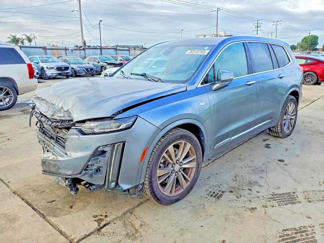 2022 Cadillac Xt6 VIN 1GYKPCRS7NZ111247 COPART salvage auction — FRONT END, Az - Dis/Dlr/Exp Only Salvage Title, sold $8,300 on 2026-07-29 (photo 1)
