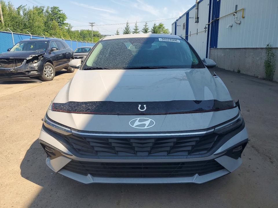 2024 Hyundai Elantra VIN KMHLM4DG9RU703775 COPART salvage auction — FRONT END, Pe - Salvage Title, sold $5,200 on 2026-07-23 (photo 5)