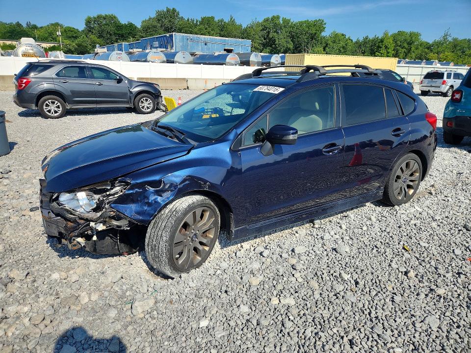 2016 Subaru Impreza VIN JF1GPAP64GH285927 COPART salvage auction — FRONT END, Oh - Cert Of Title-Salvage, sold $325 on 2026-07-17 (photo 1)