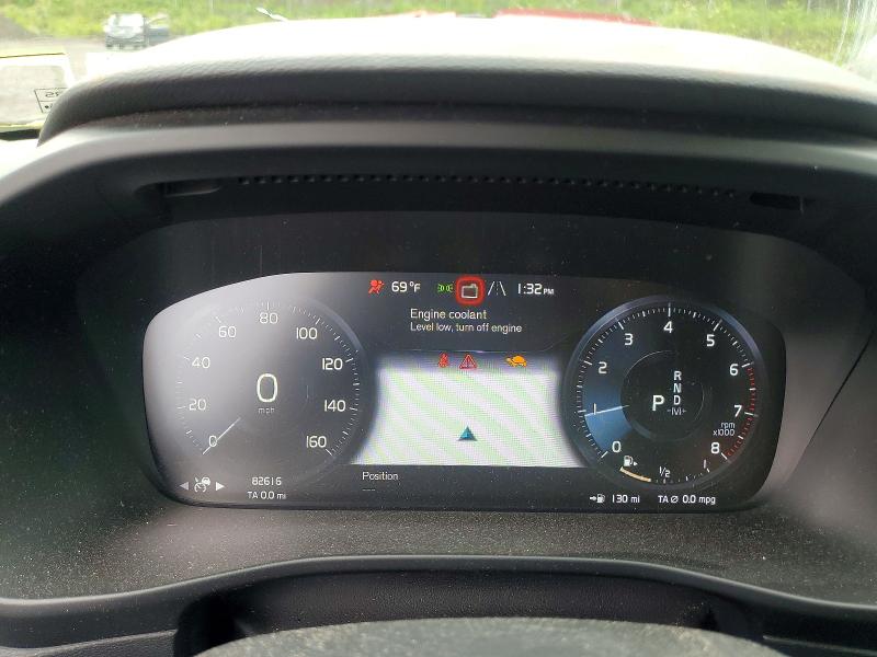 2019 Volvo VIN YV4162UK7K2083828 COPART salvage auction — FRONT END, Ny - Mv-907A Salvage Certificate, sold $400 on 2026-07-21 (photo 9)