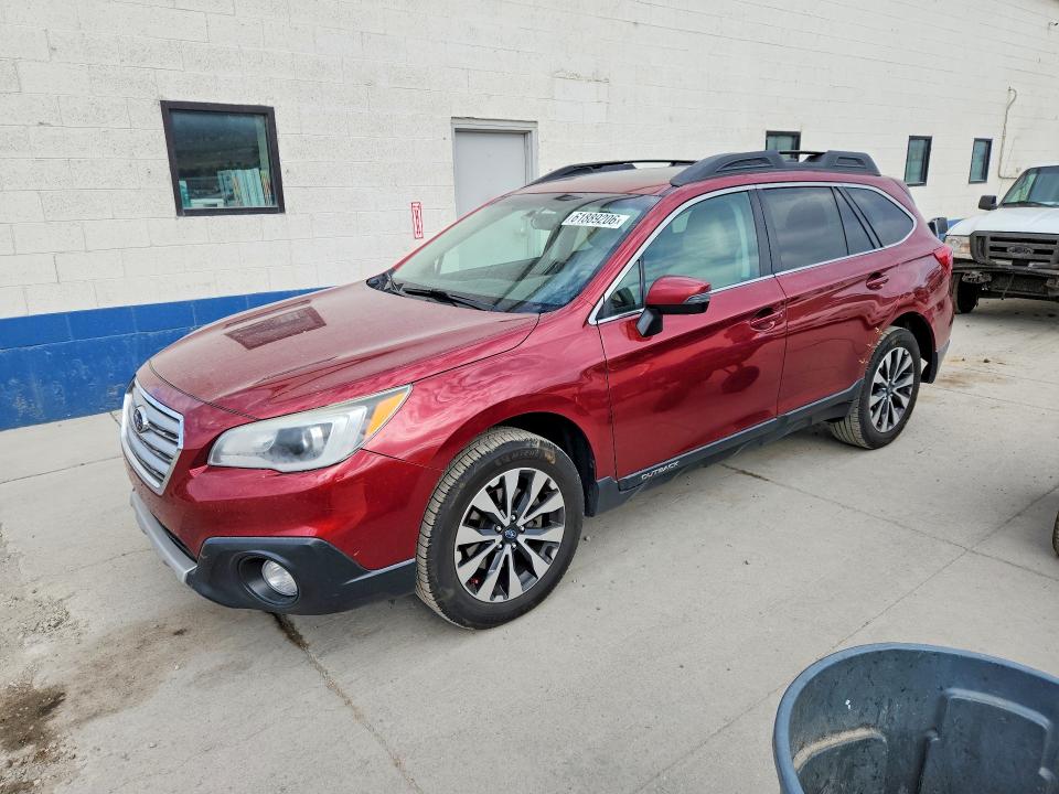 2017 Subaru Outback VIN 4S4BSAKC1H3394131 COPART salvage auction — REAR END, Ut - Salvage Certificate, sold $3,250 on 2026-08-31 (photo 1)