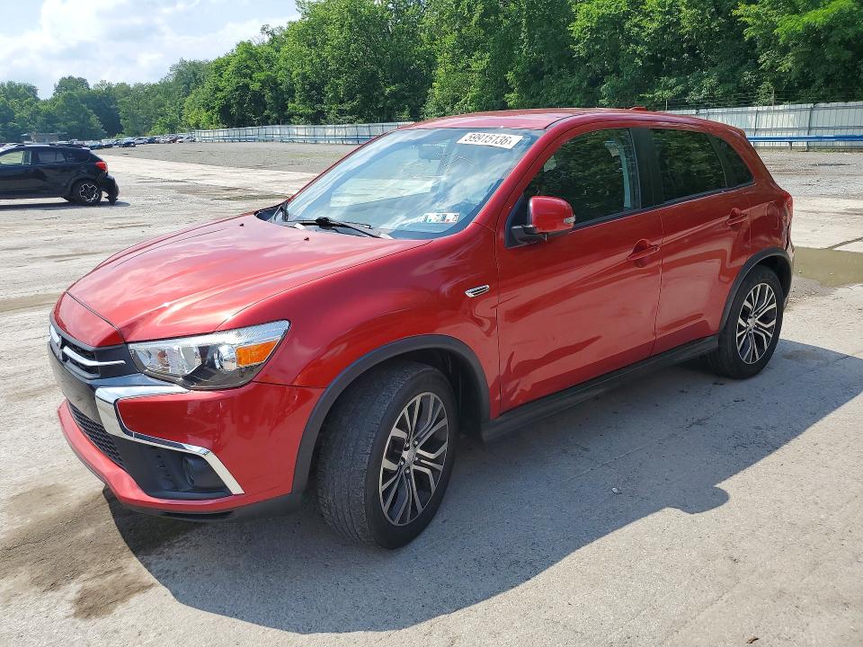 2018 Mitsubishi Outlander VIN JA4AR3AU6JU022571 COPART salvage auction — MECHANICAL, Pa - Cert Of Title, sold $3,850 on 2026-07-16 (photo 1)