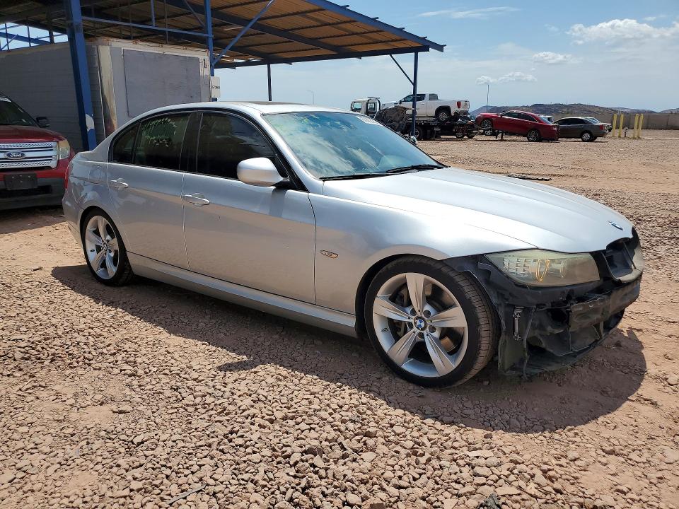 2011 BMW 3er VIN WBAPM5G51BNM68761 COPART salvage auction — FRONT END, AZ - CERT OF TITLE - SALVAGE, sold $2,000 on 2026-07-23 (photo 4)