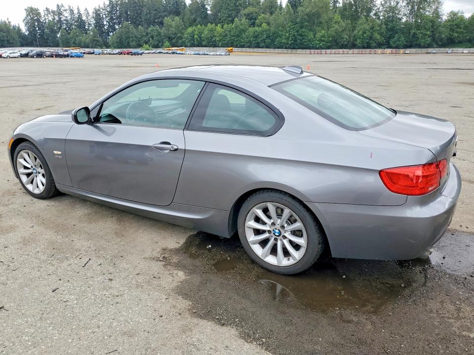 2012 BMW 3 series VIN WBAKF5C51CE656613 COPART salvage auction — SIDE, WA - BILL OF SALE, sold $950 on 2026-07-27 (photo 2)
