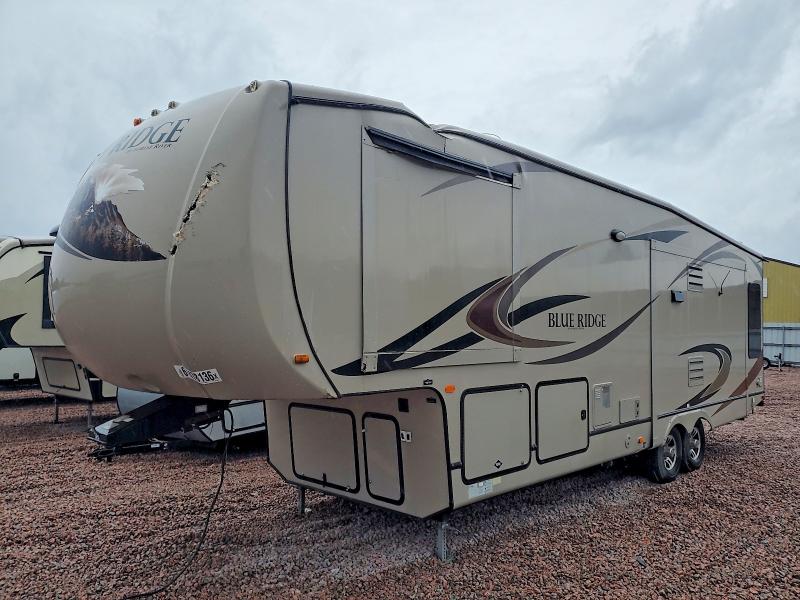 2012 Forester river Recreational vehicle (rv) VIN 4X4FBLF2XCG097860 COPART salvage auction — ROOF, MN - CERT OF TITLE-SALVAGE, sold $1,600 on 2026-09-10 (photo 2)