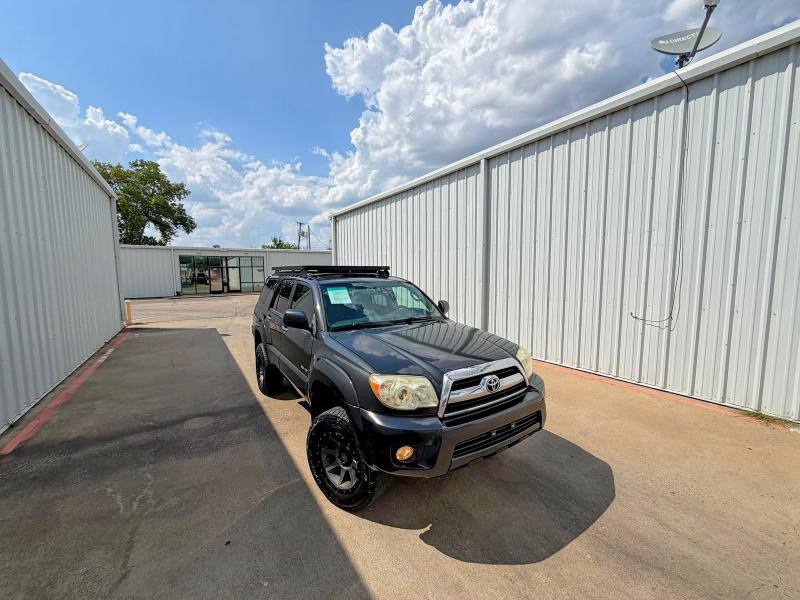 2007 Toyota 4runner VIN JTEBU14R278099438 COPART salvage auction — MINOR DENT/SCRATCHES, Tx - Certificate Of Title (P), sold $6,500 on 2026-07-18 (photo 1)