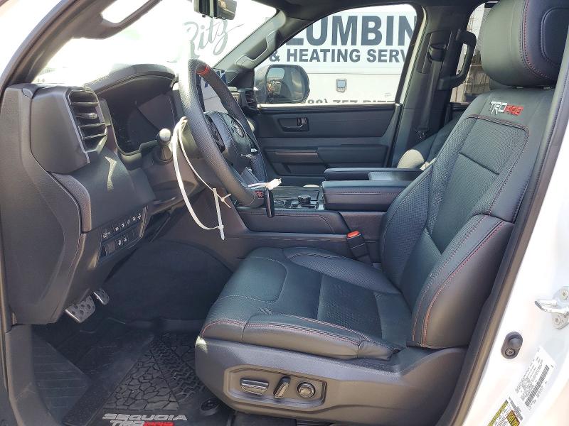 2024 Toyota Sequoia VIN 7SVAAABA7RX038557 COPART salvage auction — FRONT END, Ca - Salvage Certificate (P), sold $26,500 on 2026-07-29 (photo 7)