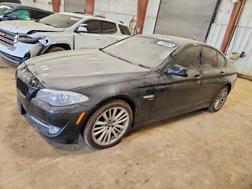 2011 BMW 5er VIN WBAFU9C53BC785350 COPART salvage auction — FRONT END, Mi - Certificate Of Title, sold $1,150 on 2026-07-31 (photo 1)