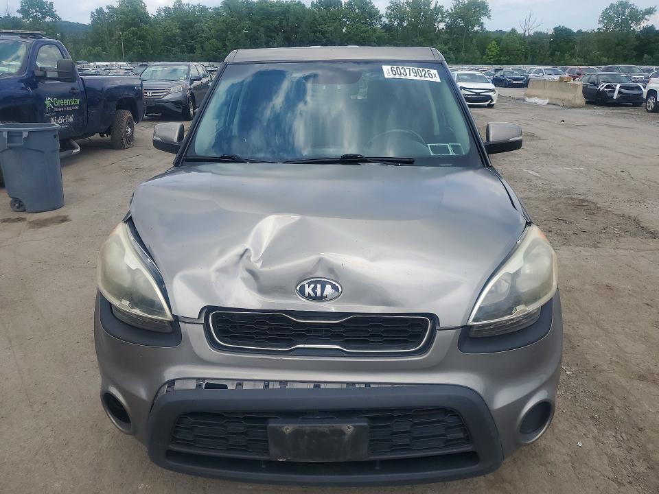 2013 Kia Soul VIN KNDJT2A64D7485993 COPART salvage auction — FRONT END, NY - MV-907A SALVAGE CERTIFICATE, sold $350 on 2026-07-28 (photo 5)