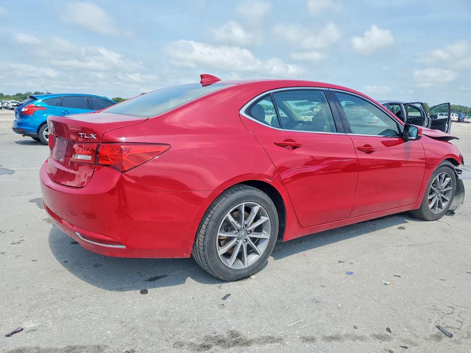 2019 Acura Tlx VIN 19UUB1F36KA004166 COPART salvage auction — FRONT END, Tn - Salvage Certificate, sold $675 on 2026-07-22 (photo 3)