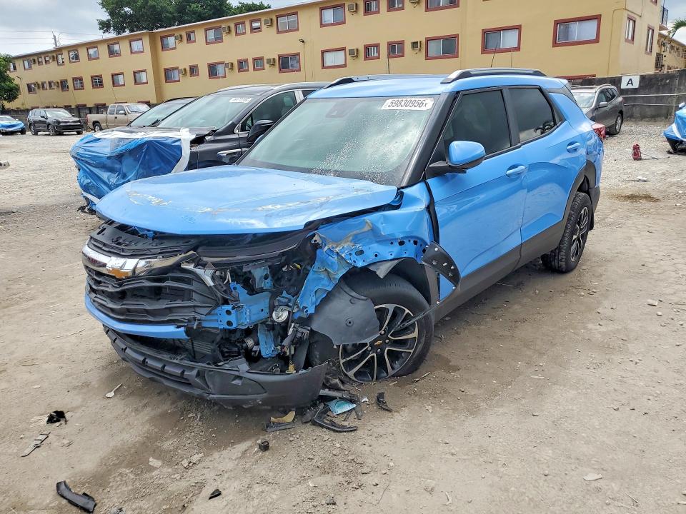 2024 Chevrolet Trailblazer VIN KL79MPSL7RB107833 COPART salvage auction — FRONT END, Fl - Certificate Of Destruction, sold $3,900 on 2026-07-27 (photo 1)