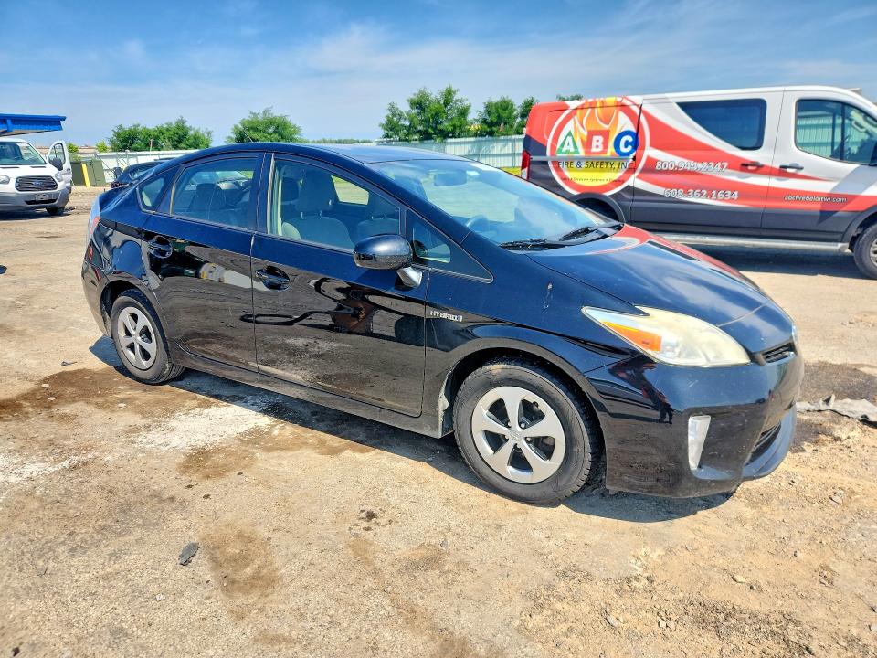 2014 Toyota VIN JTDKN3DU0E1769107 COPART salvage auction — HAIL, Wi - Junked Vehicle Bill Of Sale, sold $200 on 2026-07-21 (photo 4)