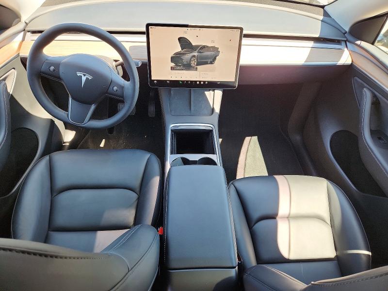 2024 Tesla Model y VIN 7SAYGDEE5RF053823 COPART salvage auction — FRONT END, Salvage Title, sold $11,100 on 2026-07-21 (photo 8)
