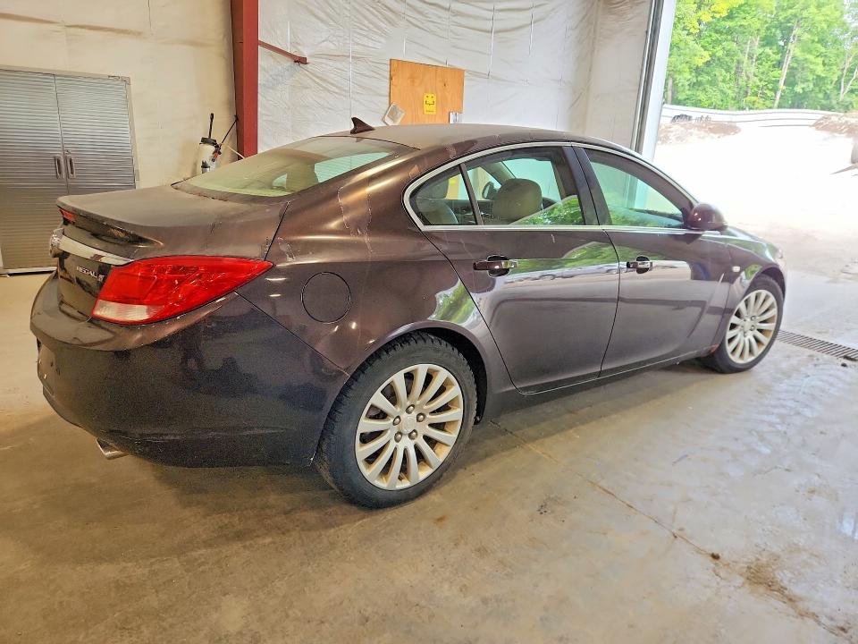 2011 Buick Regal VIN W04GV5EV1B1134556 COPART salvage auction — MECHANICAL, Vt - Cert Of Title-Salvage Vehicle, sold $175 on 2026-08-19 (photo 3)
